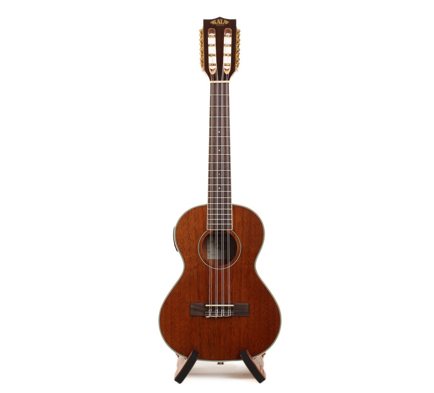 KALA Gloss Mahogany KA-8E Tenor Ukulele Gloss 8-string with EQ