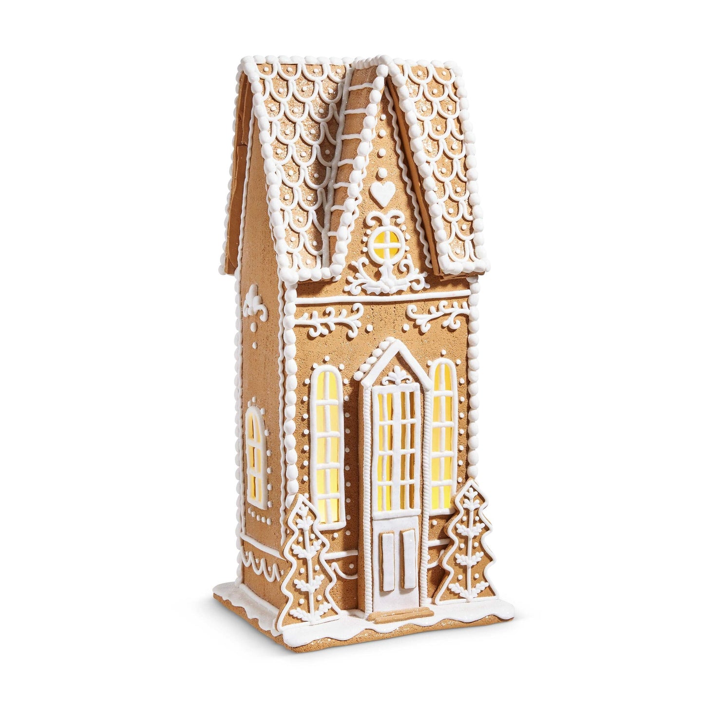 Raz Imports 2024 Gingerbread Lane 23" Lighted Gingerbread House