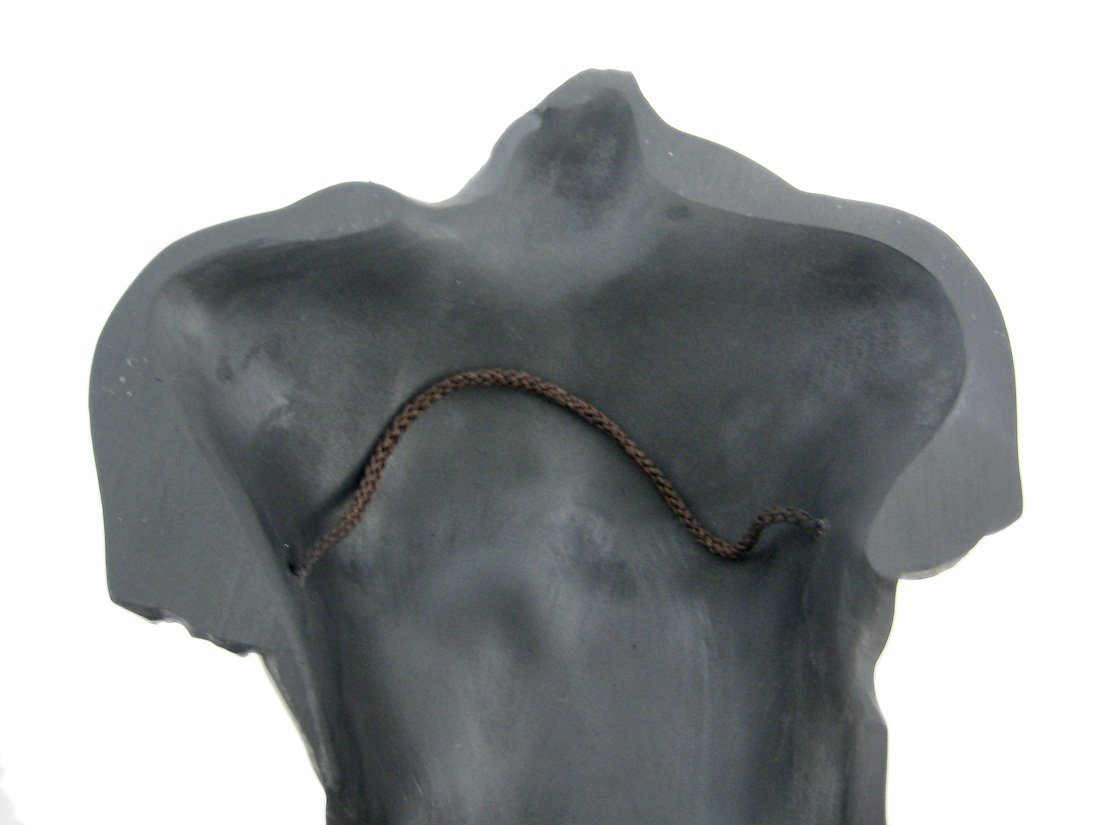 Veronese Bronze Finish Nude Male Torso Wall Hanging Figure Anatomy
