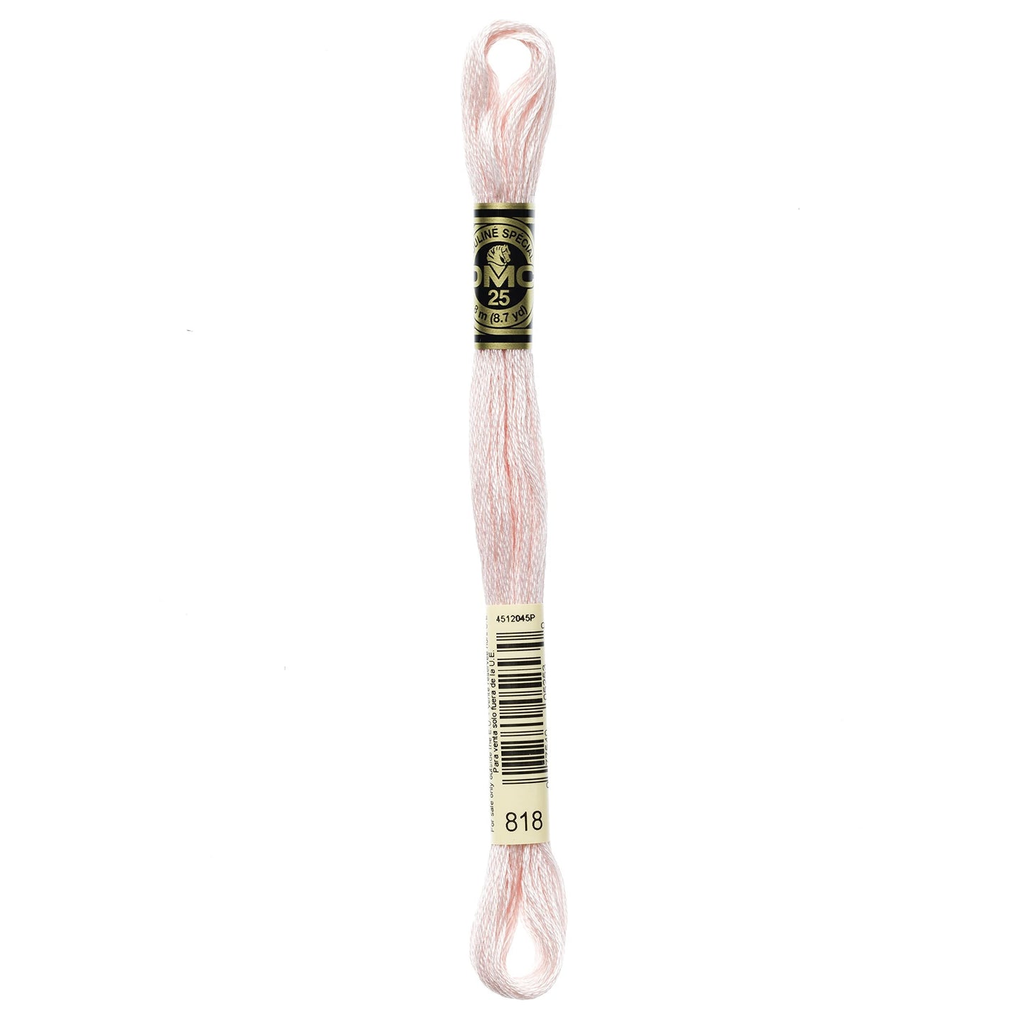 Dmc 6-Strand Embroidery Cotton 8.7yd-Baby Pink