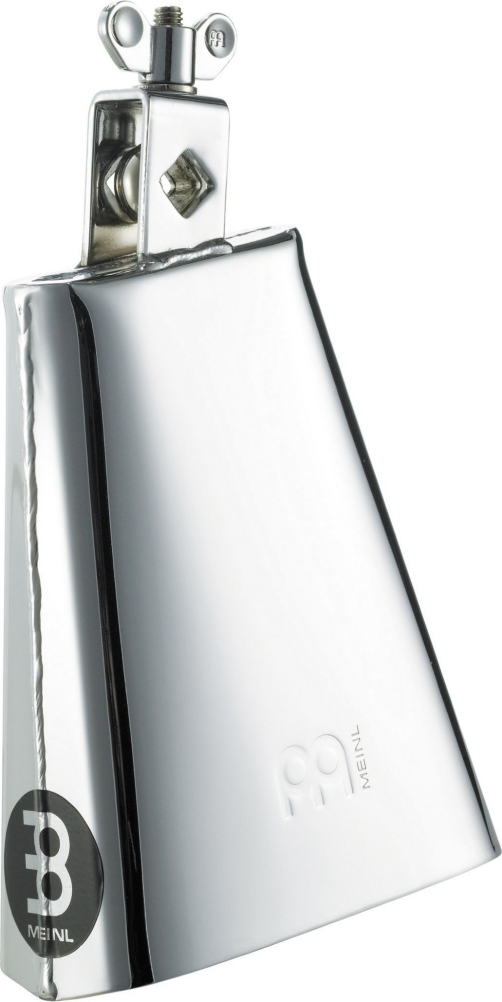 Mountable Cowbell — NOT MADE IN CHINA — Pitch, 2-YEAR WARRANTY