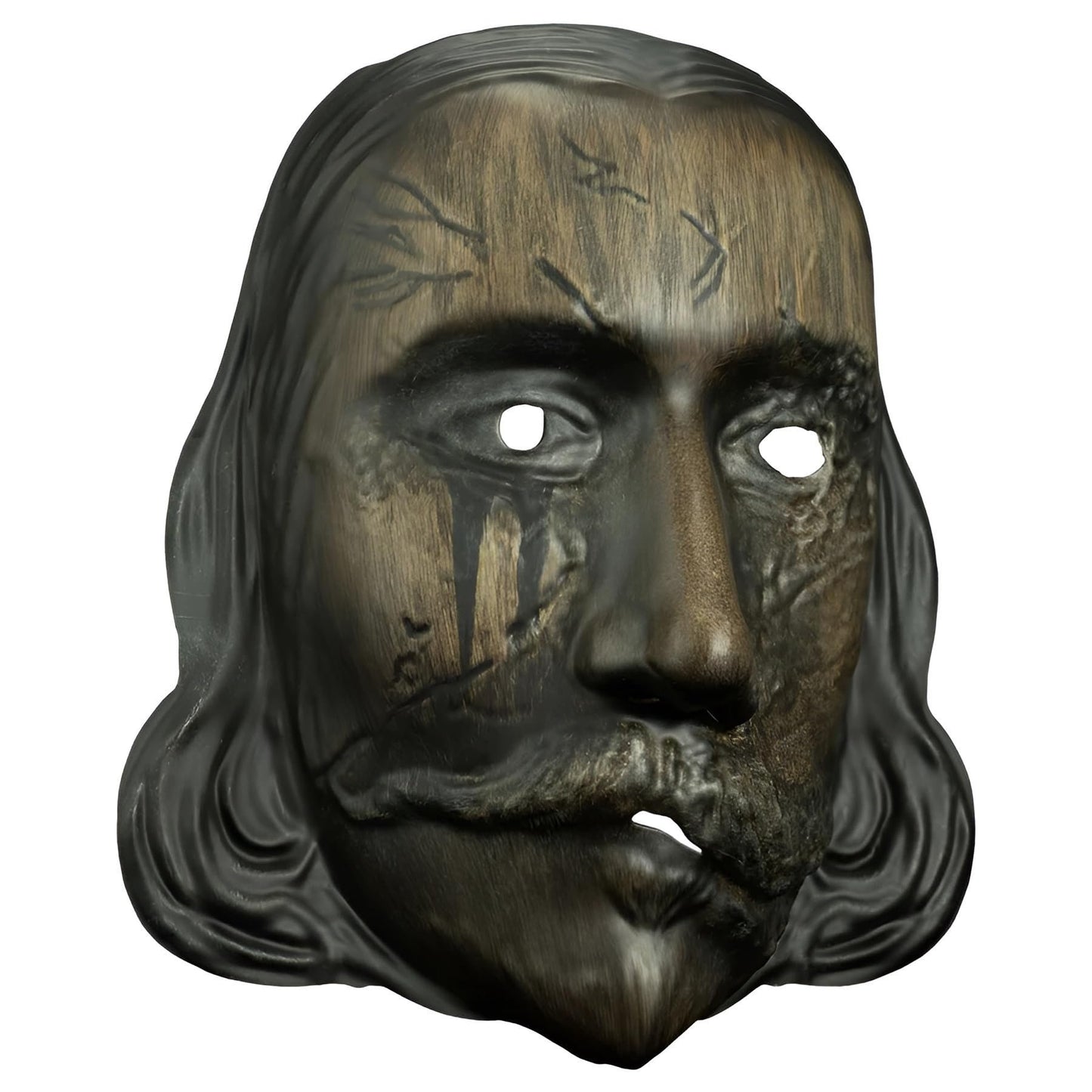 Trick Or Treat Studios Thanksgiving John Carver Burnt Injection Molded Plastic Mask