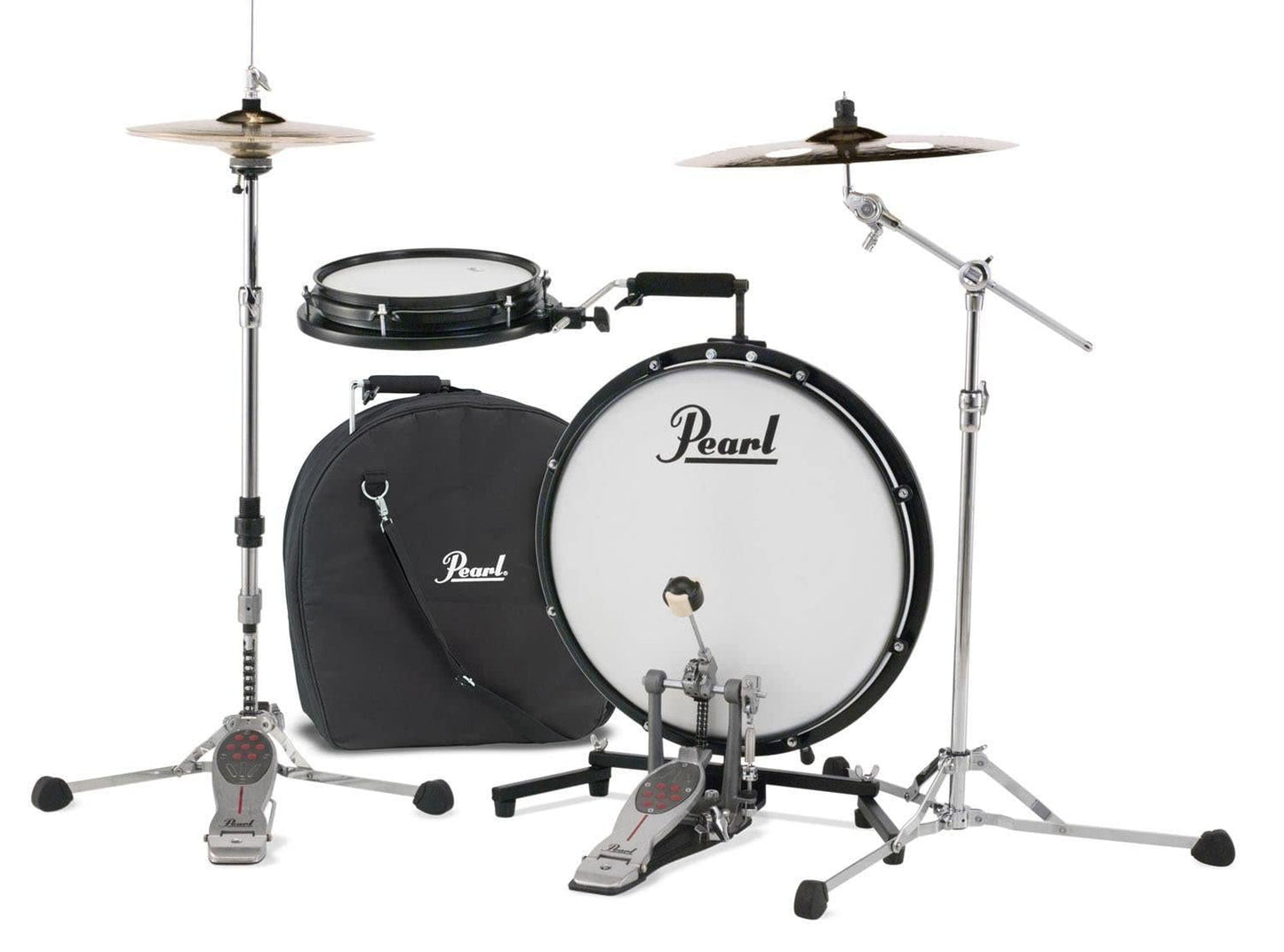 Compact Traveler 2pc Drum Kit with Bag