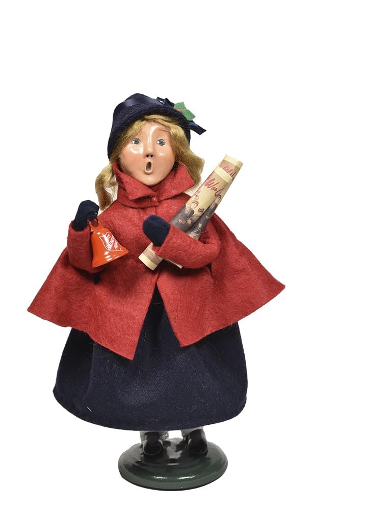Byers' Choice Salvation Girl w/Bell 4413A from The Salvation Army Collection