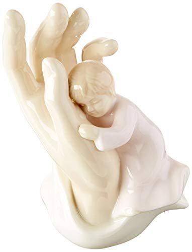 Roman Giftware Inc., Children's Gifts, New Baby, 4.5" H Valencia Girl Palm of,Religious, Inspirational, Durable (2x3x4)