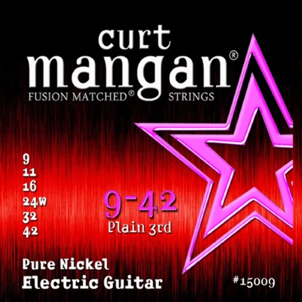 Curt Mangan Fusion Matched Pure Nickel Electric Strings (9-42)