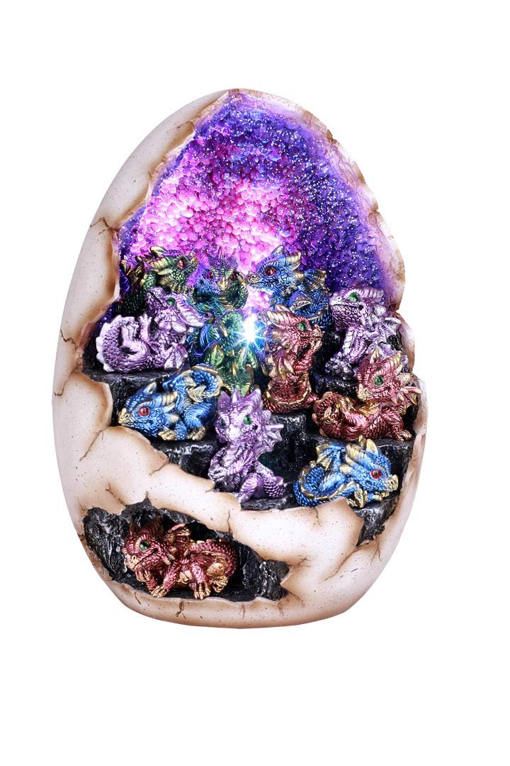 Pacific Giftware Fantasy World Mini Dragon Set of 12 Resin Figurine