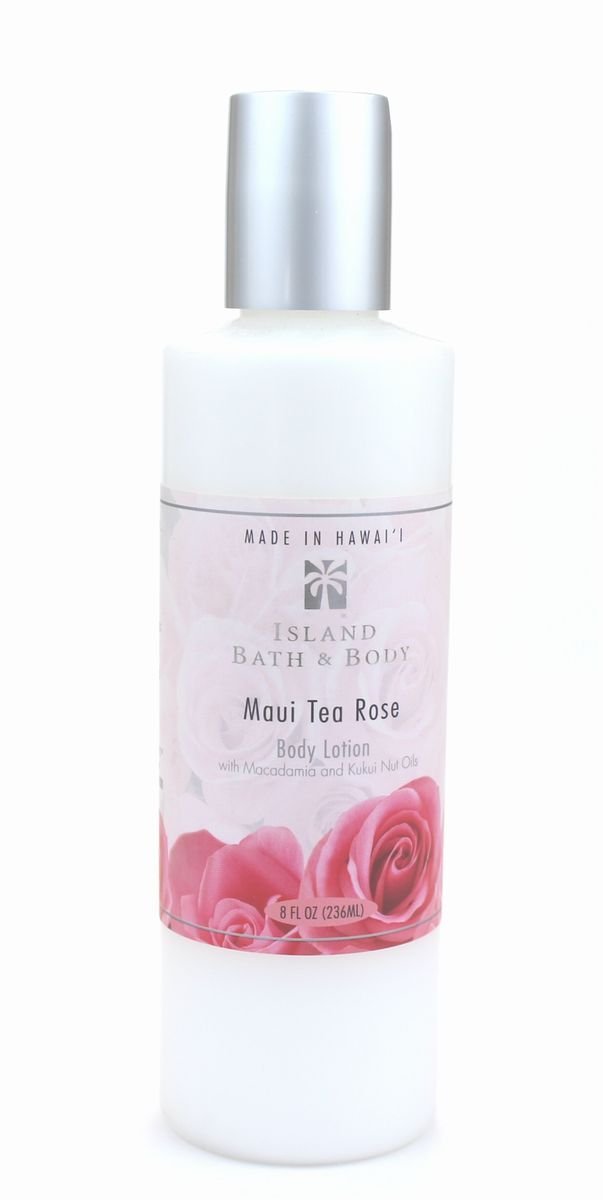 Island Bath & Body Maui Tea Rose Body Lotion 8 fl. oz.
