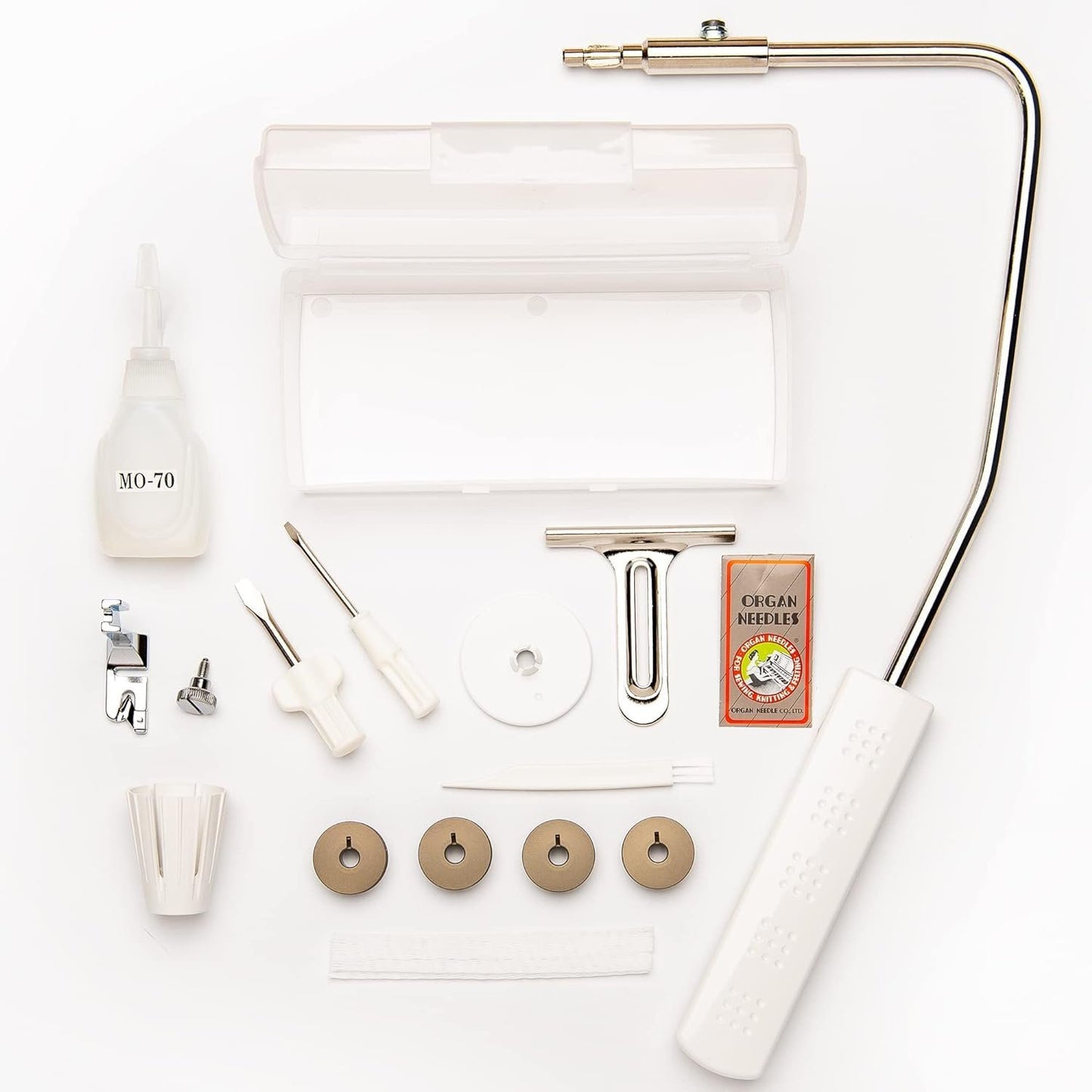 Janome HD9 White: Heavy Duty High Speed Portable Industrial Sewing Machine, with Extra Large Bobbin