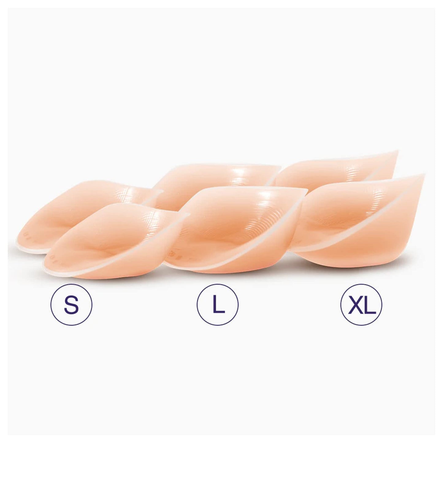 NuBra Invisible Breast Size Enhancers B106 Without Adhesive