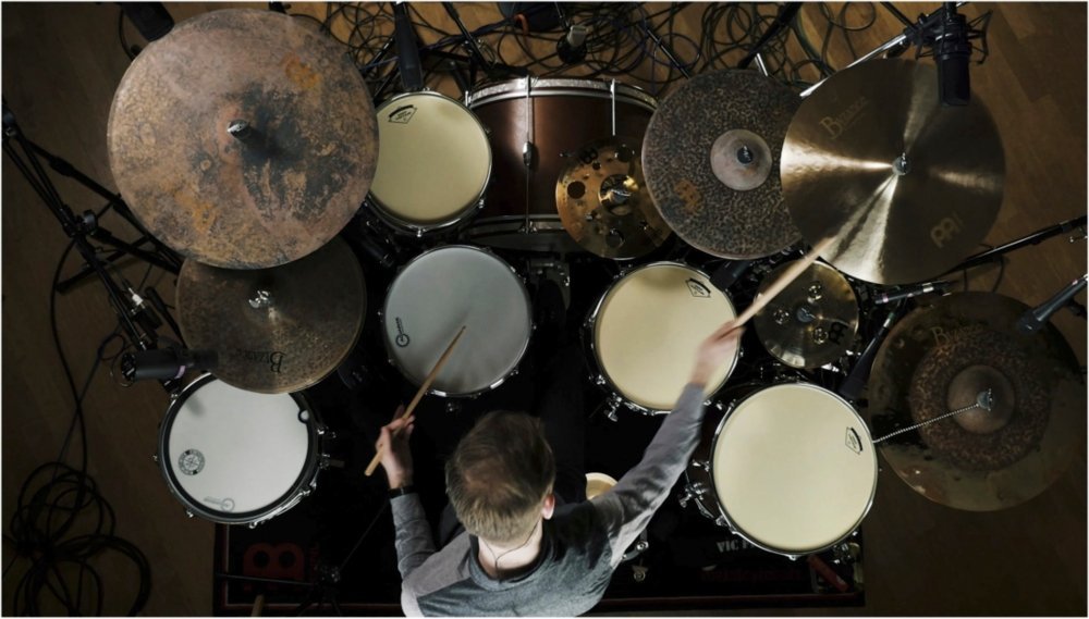 Meinl Cymbals Byzance 17" Jazz Medium Thin Crash — Made in Turkey — Hand Hammered B20 Bronze, 2-Year Warranty (B17JMTC)