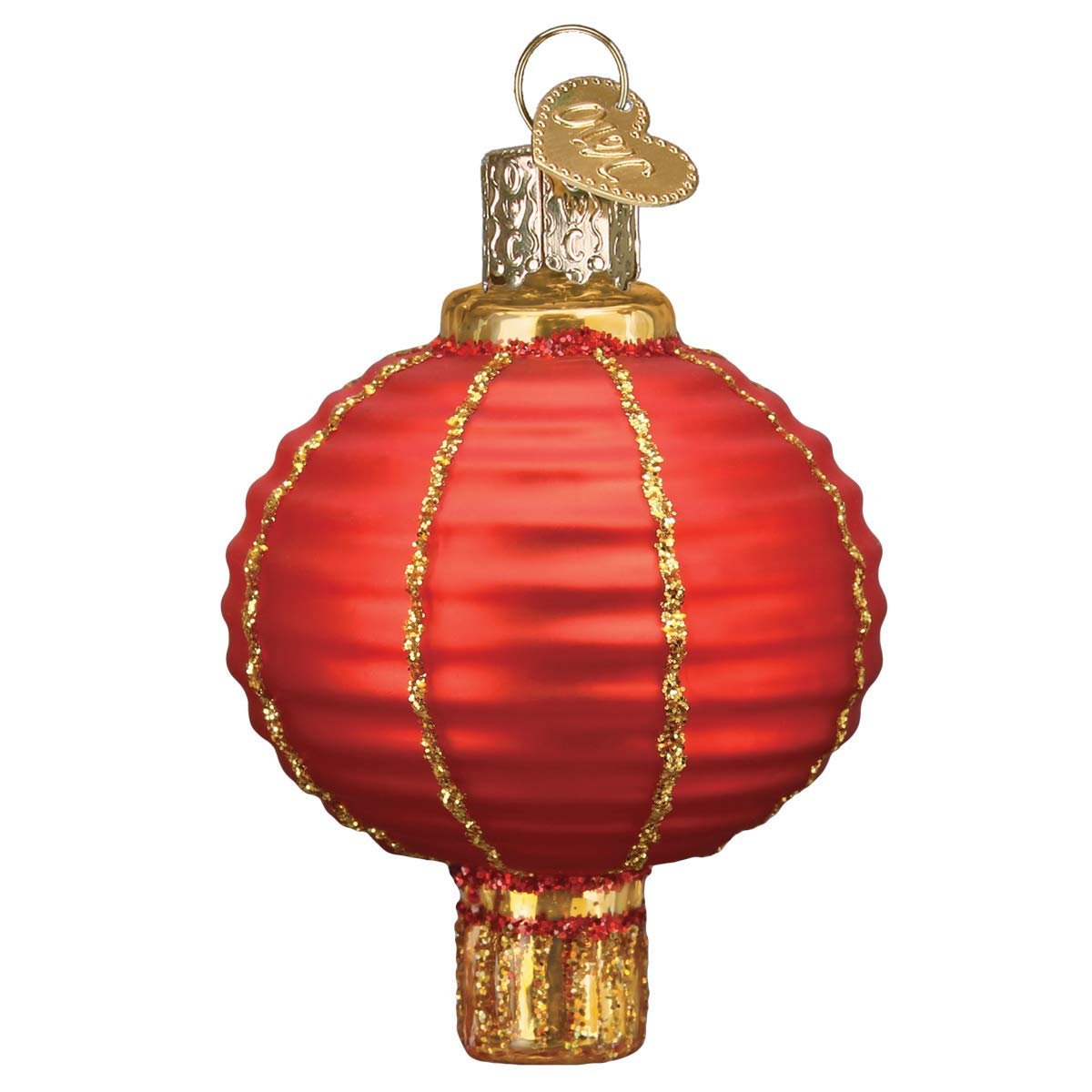 Old World Christmas Chinese Lantern Glass Blown Ornaments for Christmas Tree
