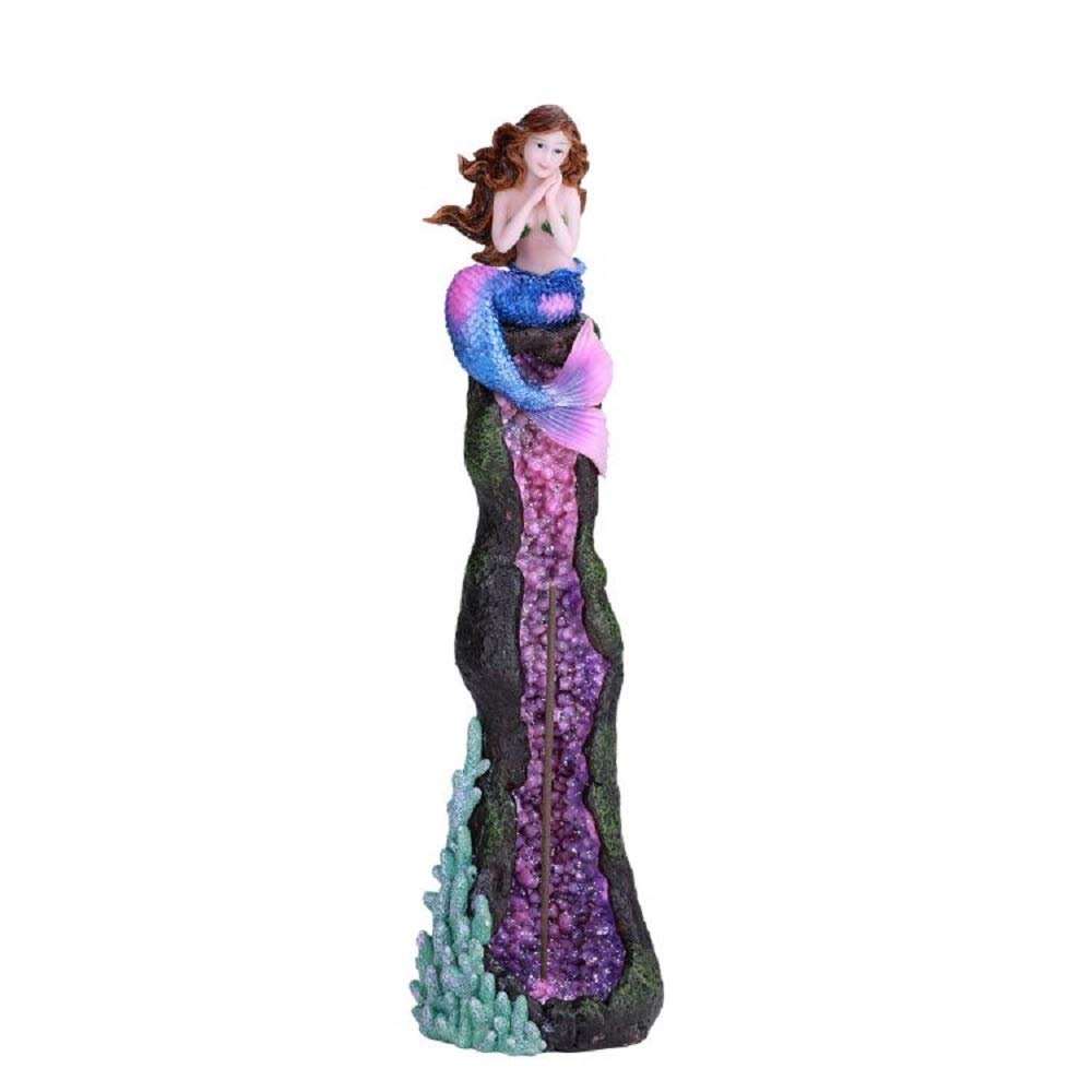 Pacific Trading Mermaid Incense Burner Holder Decoration New