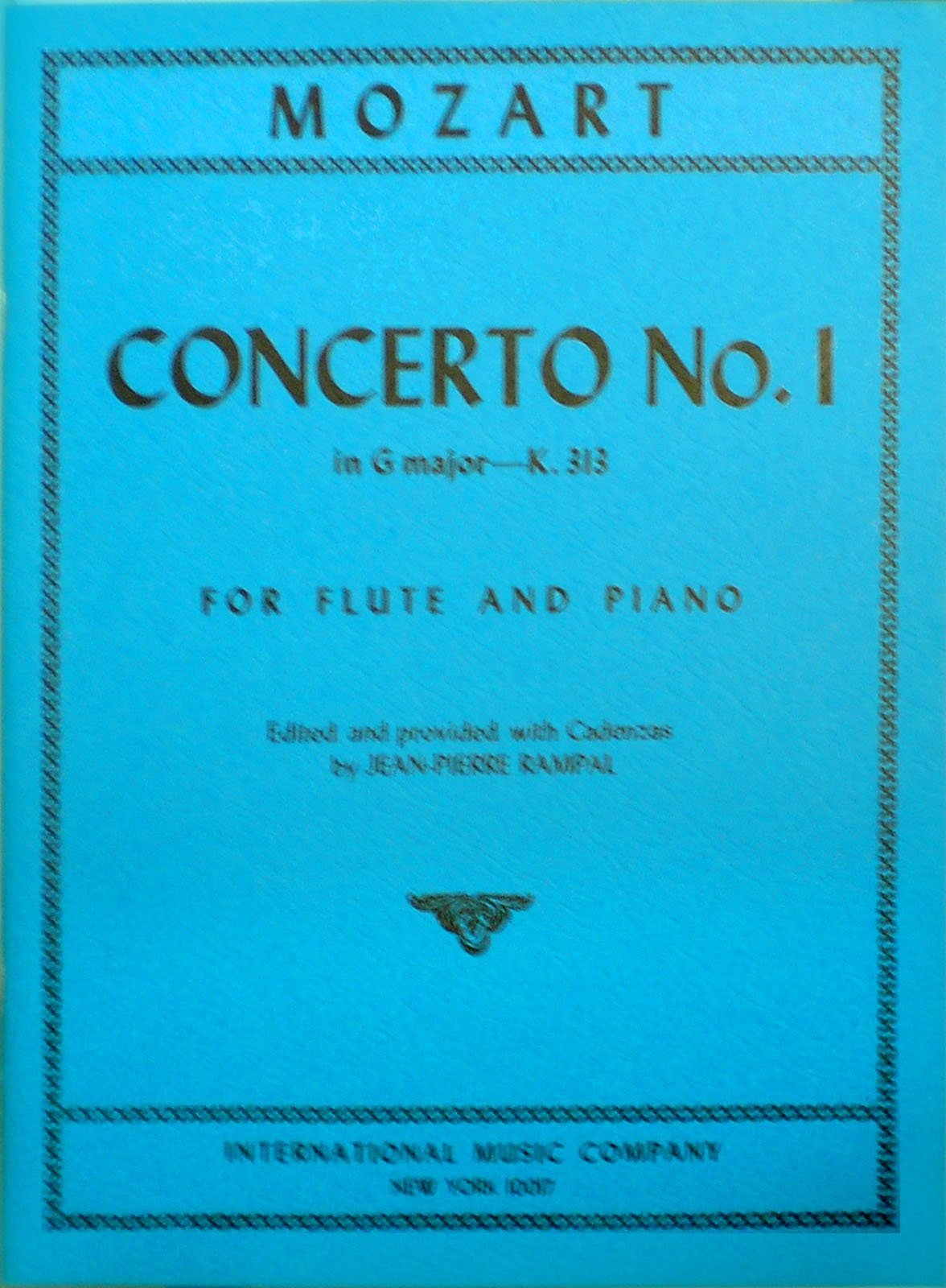 Mozart Concerto No.1 in G Major for Flute and Piano, K.313