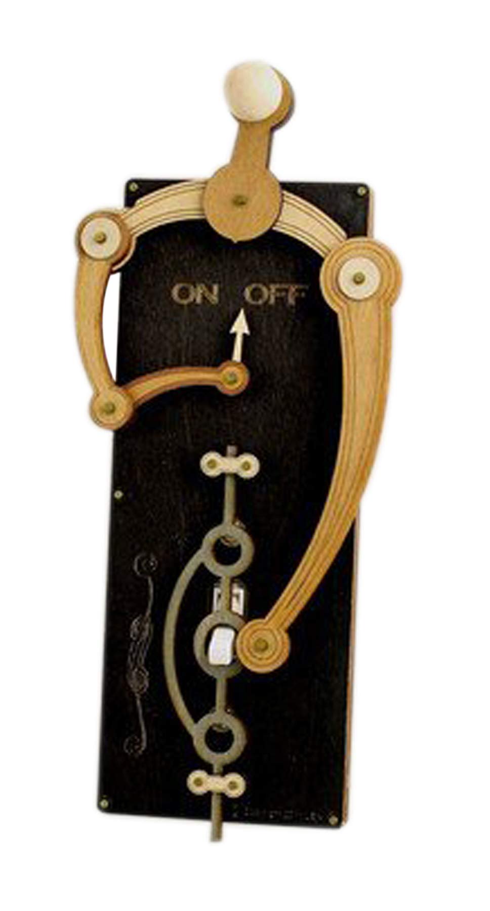 Single Toggle Switch Plate Color: Black Satin / Tan / Natural Wood / Gray