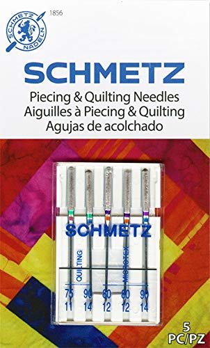Schmetz Piecing & Quilting Needles-Machine, None 10