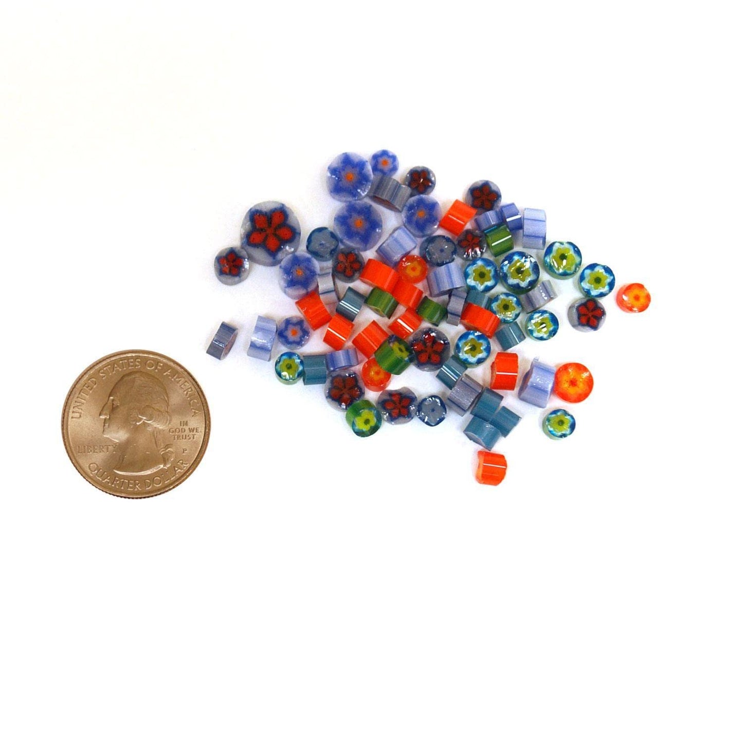 Flower Millefiori Assortment - 96 Coe