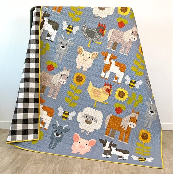 Elizabeth Hartman Fab Farm Pattern, Multi