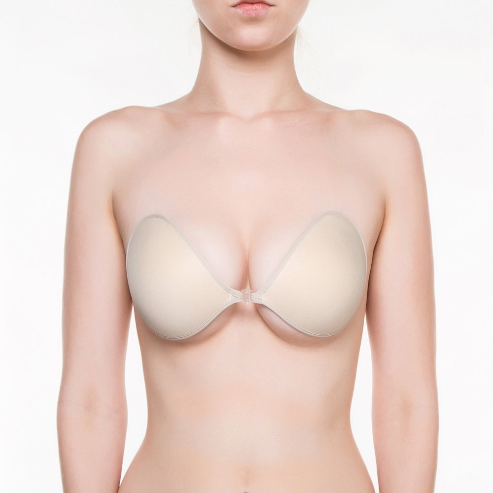 NuBra #S900 Super Padded Adhesive Bra #S900 (Black, B)