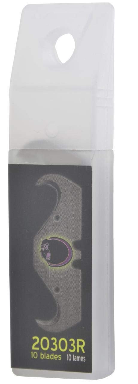 2-Notch Extra Large German Hook Blade, 10 Blades/Dispenser, 10 Dispensers/Box