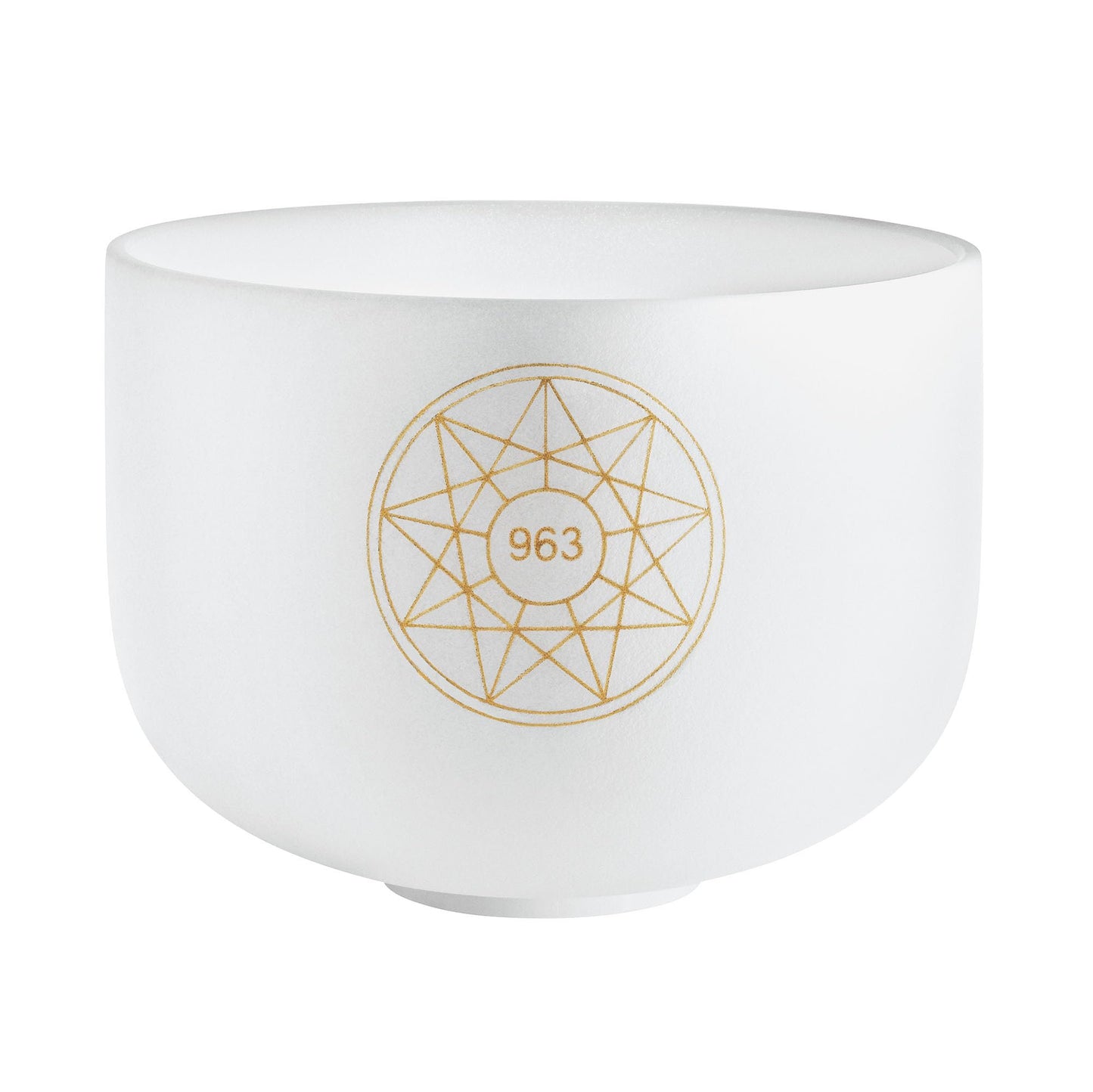 Solfeggio Crystal Singing Bowl, High-purity Quartz — for Meditation, ASMR, Chakra Healing, Sound Therapy or Yoga, 2-YEAR WARRANTY
