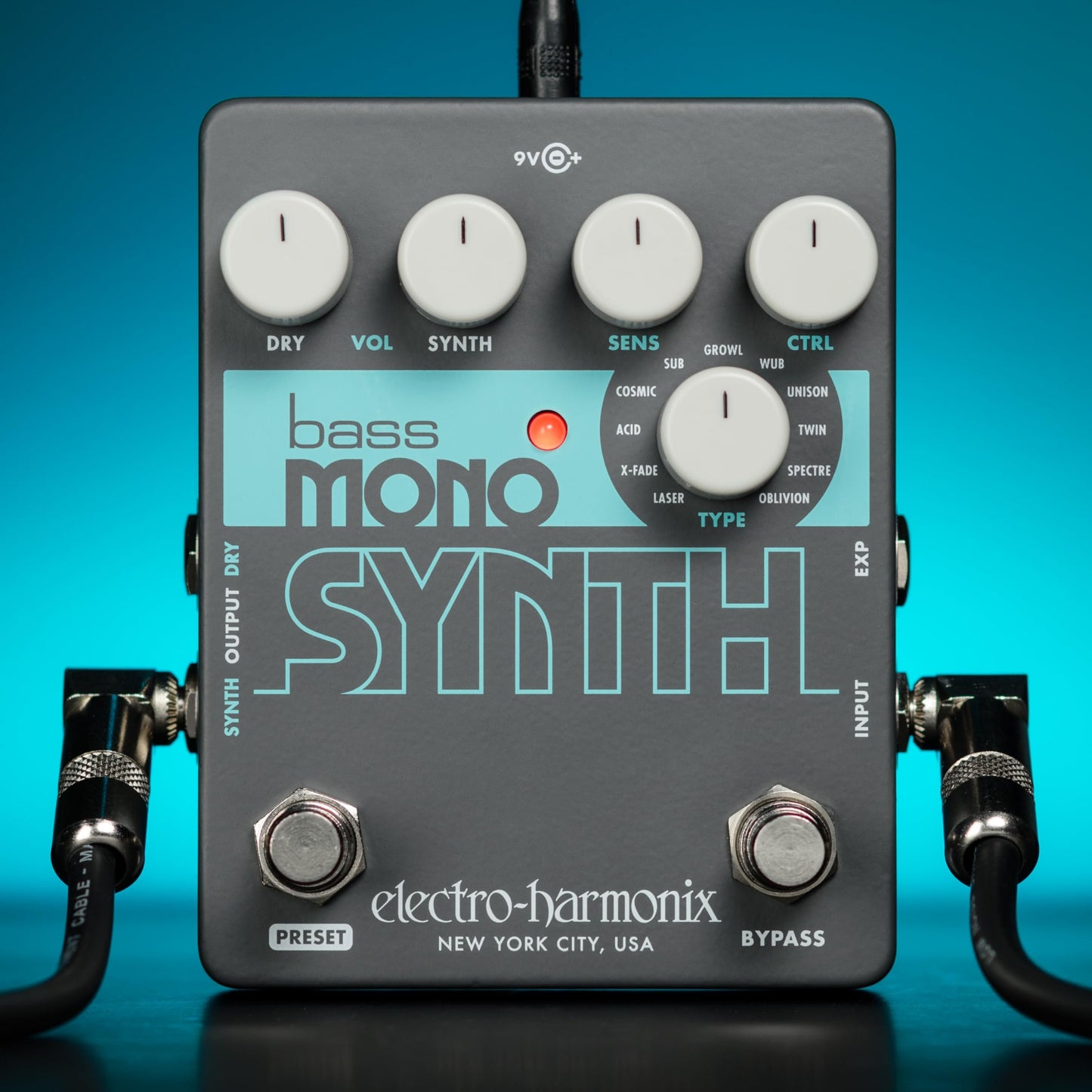 Electro-Harmonix Bass Mono Synth Bass Synthesizer Pedal