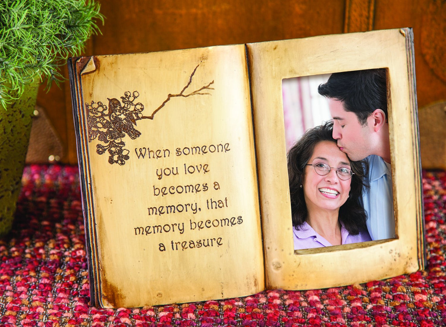 Manual Woodworkers & Weavers Book Photo Frame, Someone You Love Memorial