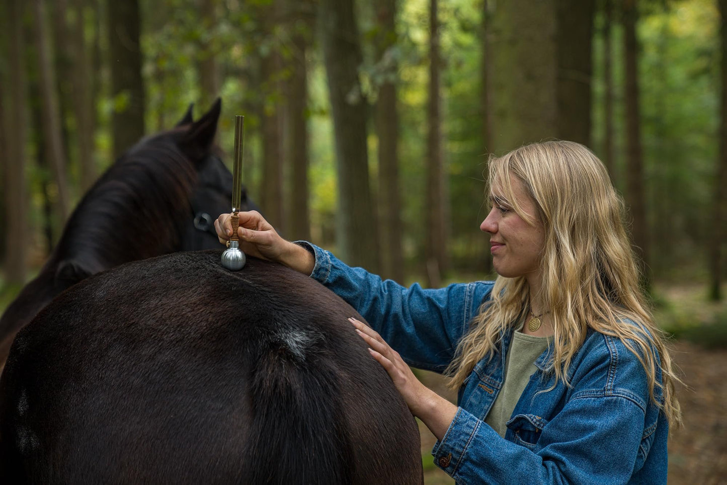 Tuning Fork Vibration Foot For Calming Meditation, Sound Healing, and Yoga