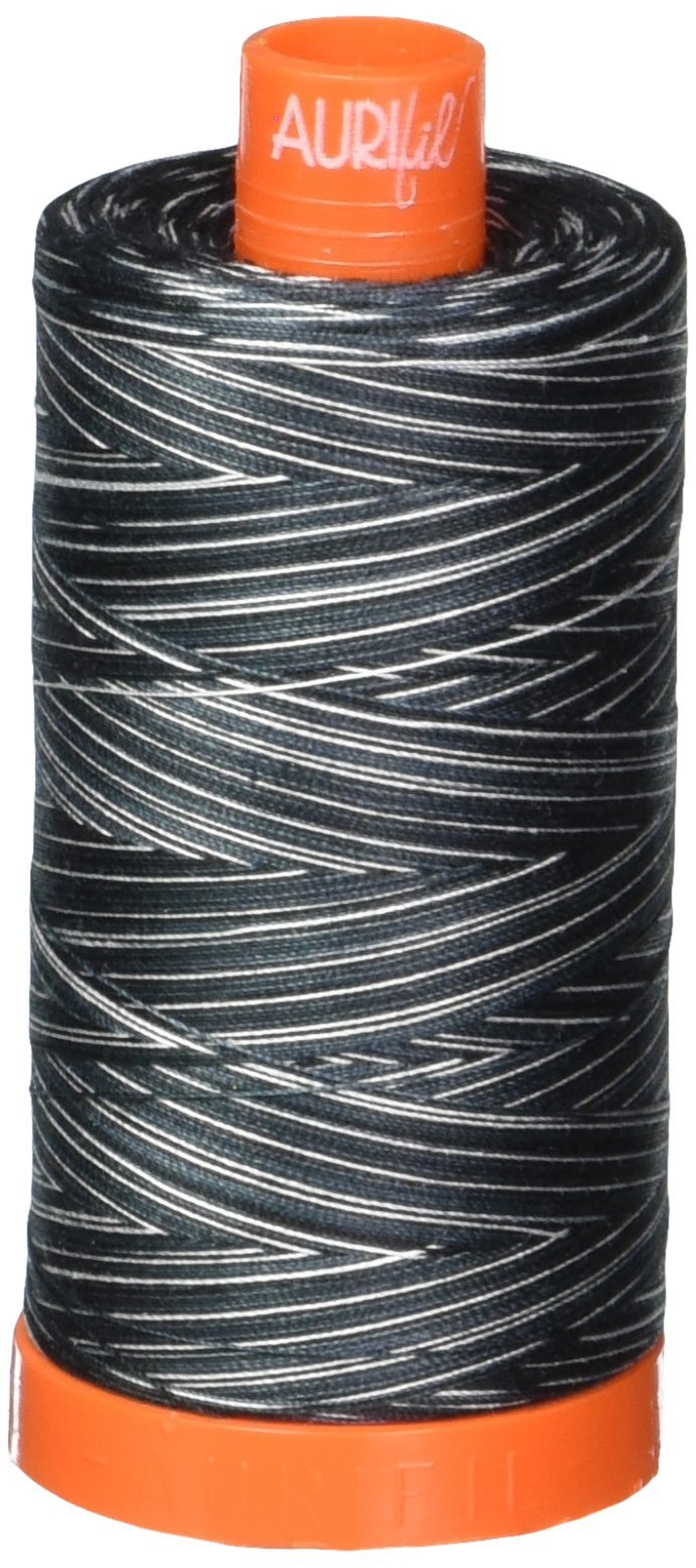 AURIFIL USA 1,422yd-Graphite Aurifil Mako Cotton Thread Solid 50wt 1422yds, Graphite