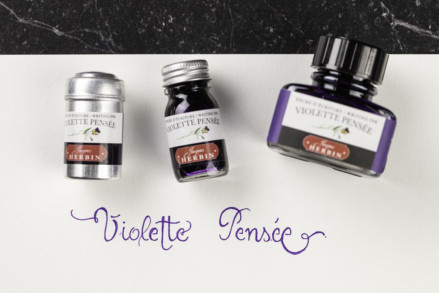 J. Herbin Fountn Pen Ink 30Ml Violette Pensee