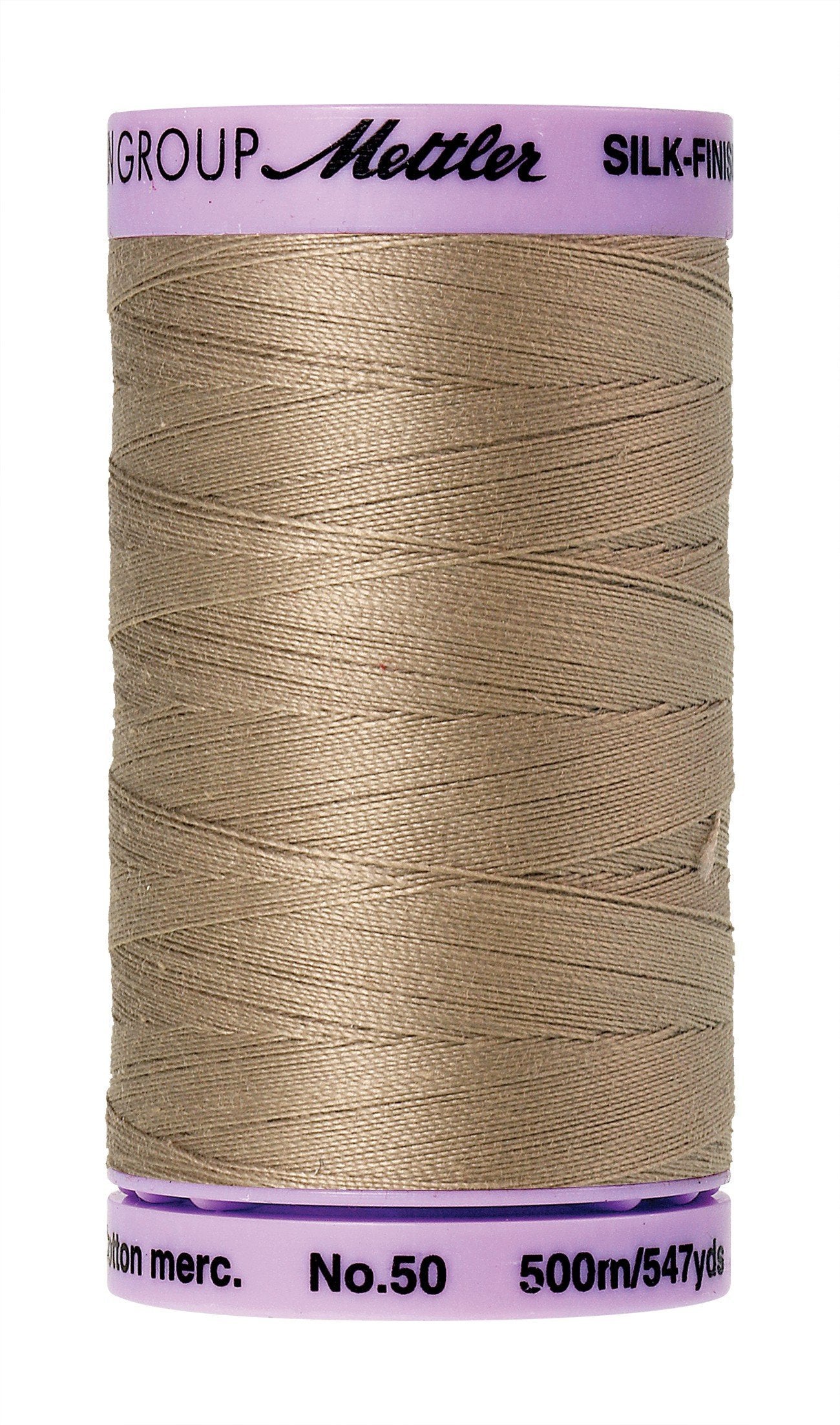 Mettler Silk-Finish Solid Cotton Thread, 547 yd/500m, Sandstone