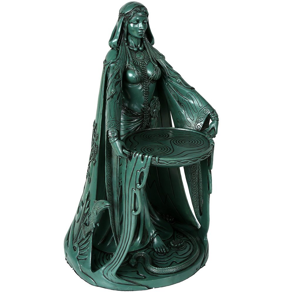 Pacific Trading Celtic Mythology Goddess Danu Mother of Gods by Maxine Miller Collectible Figurine 16" H