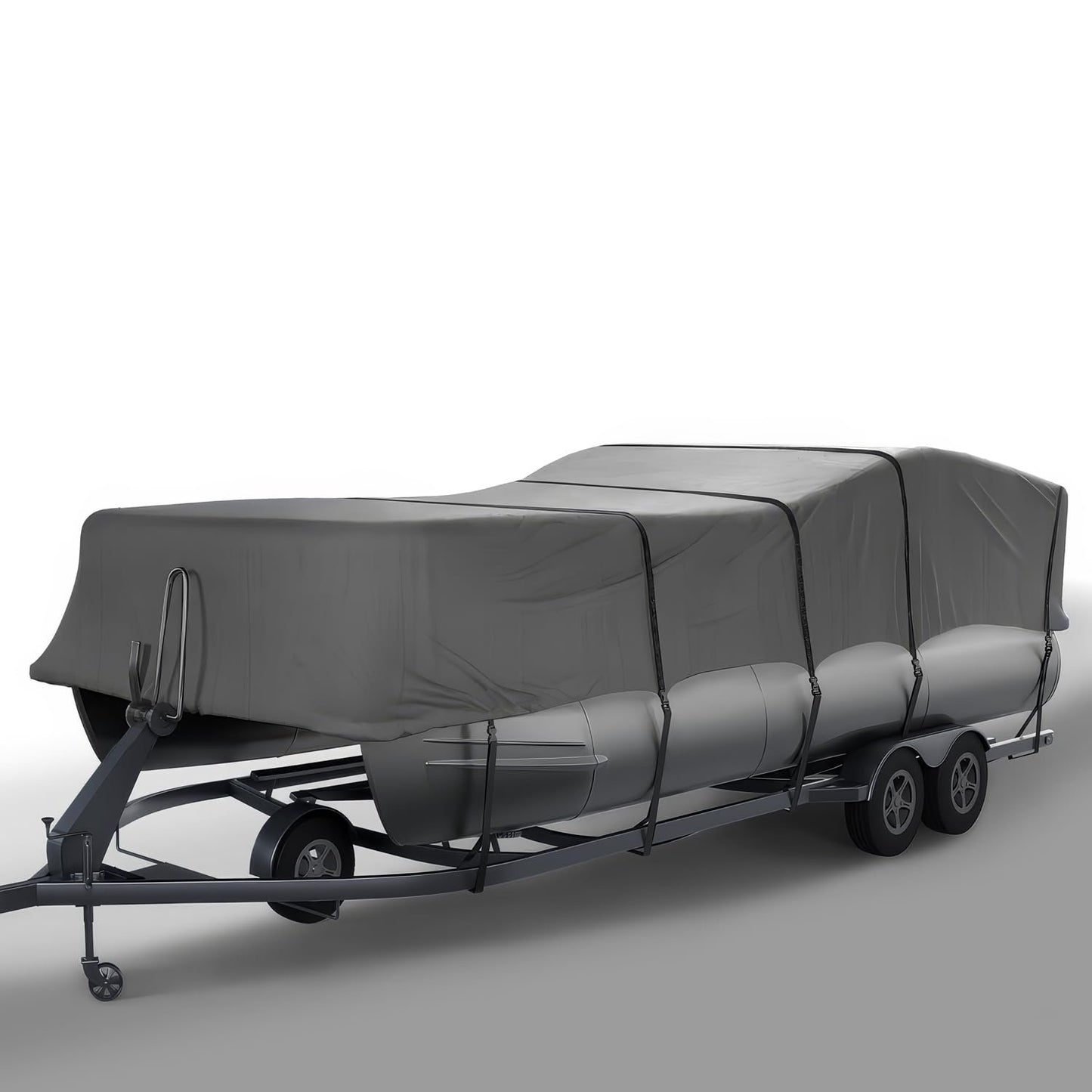 Seal Skin Covers Heavy-Duty Pontoon Boat Cover, Waterproof & UV Resistant, Fits 20 to 23ft L & Up to 102” W, Marine-Grade Protection with Secure Straps & Elastic Hem, All Weather Protection