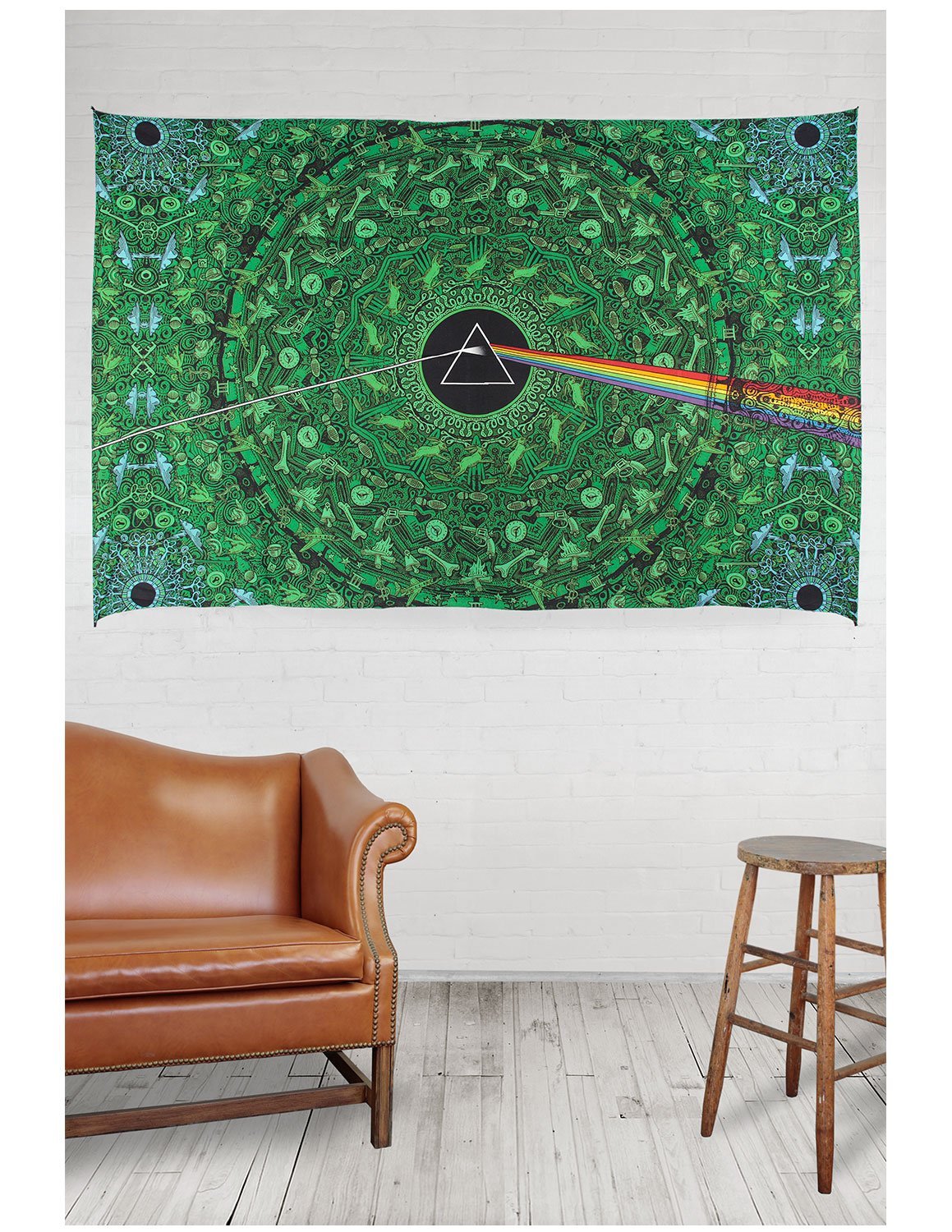 Sunshine Joy Pink Floyd The Dark Side Of The Moon Tapestry Lyrics Green 60x90 Inches