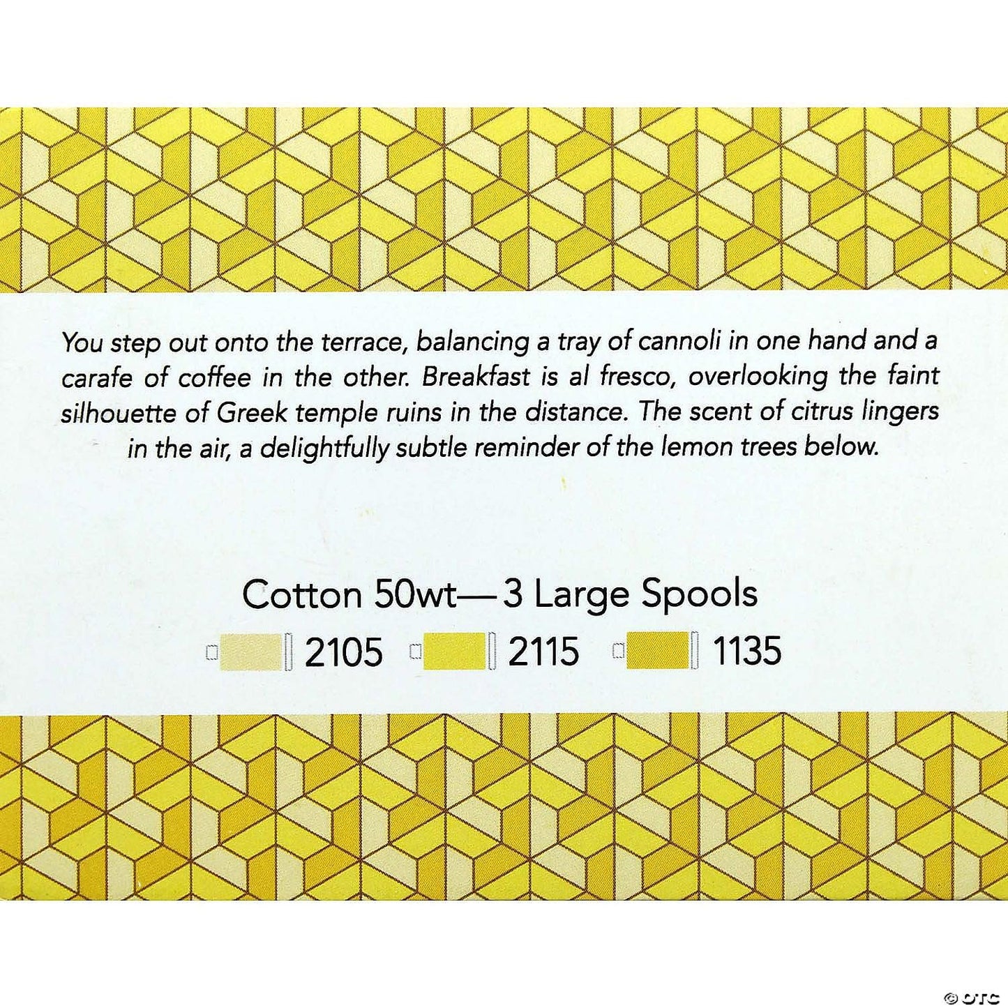 Aurifil Thread CB SicilyYellow 3pc, None