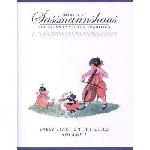 Sassmannshaus, Kurt - Early Start on the Cello Book 2 Published by Baerenreiter Verlag
