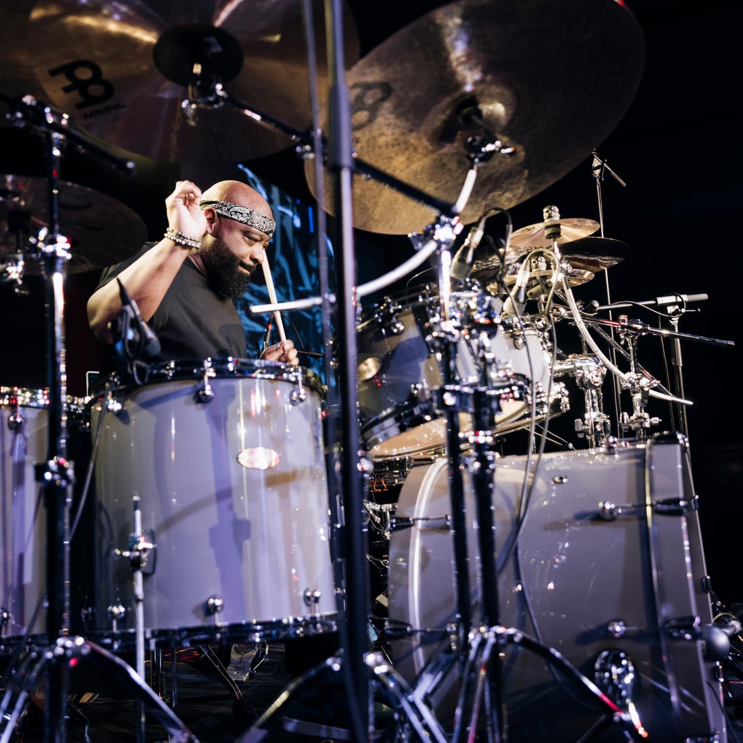 Meinl Stick & Brush Drumsticks, Calvin Rodgers Signature — American Hickory with Round Shape Wood Tip — Made in Germany (SB601)