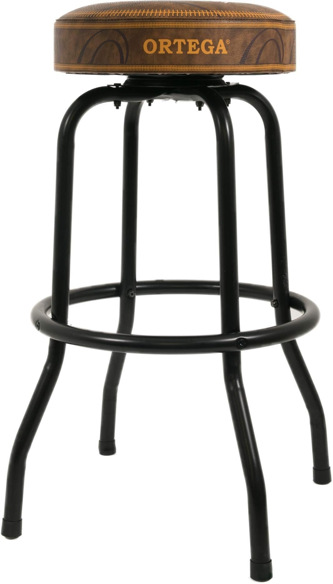 Ortega Guitars 30" Bar Stool w/Swivel Padded Seat-Steel Tube Framing with Footrest Ring (OBS30V2)