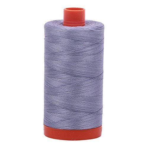 Aurifil Mako Cotton Thread Solid 50wt 1422yds Grey Violet