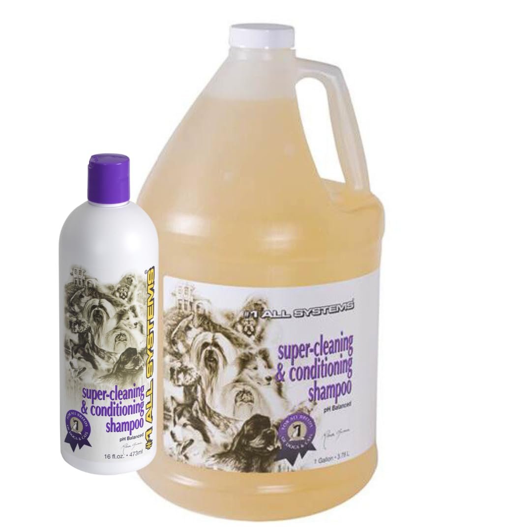 #1 All Systems Super Cleaning & Conditioning Pet Shampoo Gallon