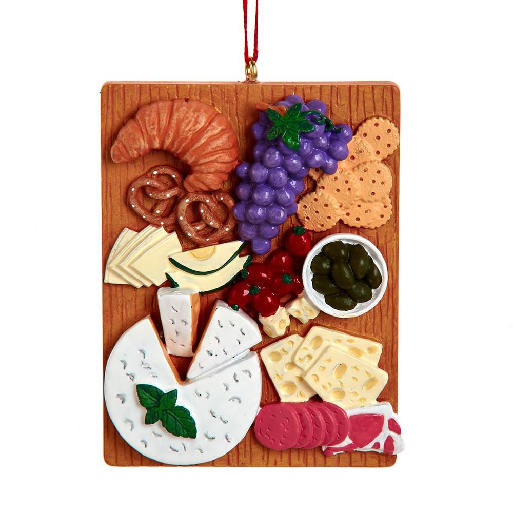 Kurt Adler Resin Chacuterie Board Ornament