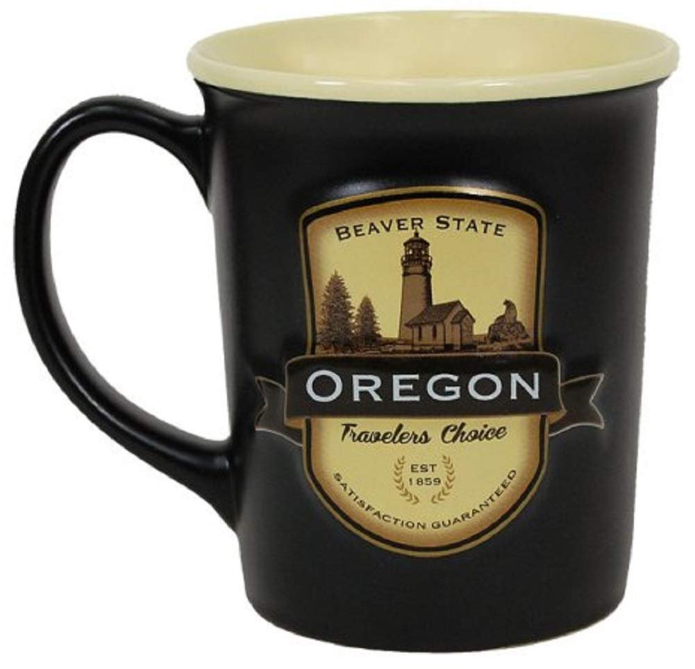 Americaware Oregon 18oz. Emblem Coffee Mug