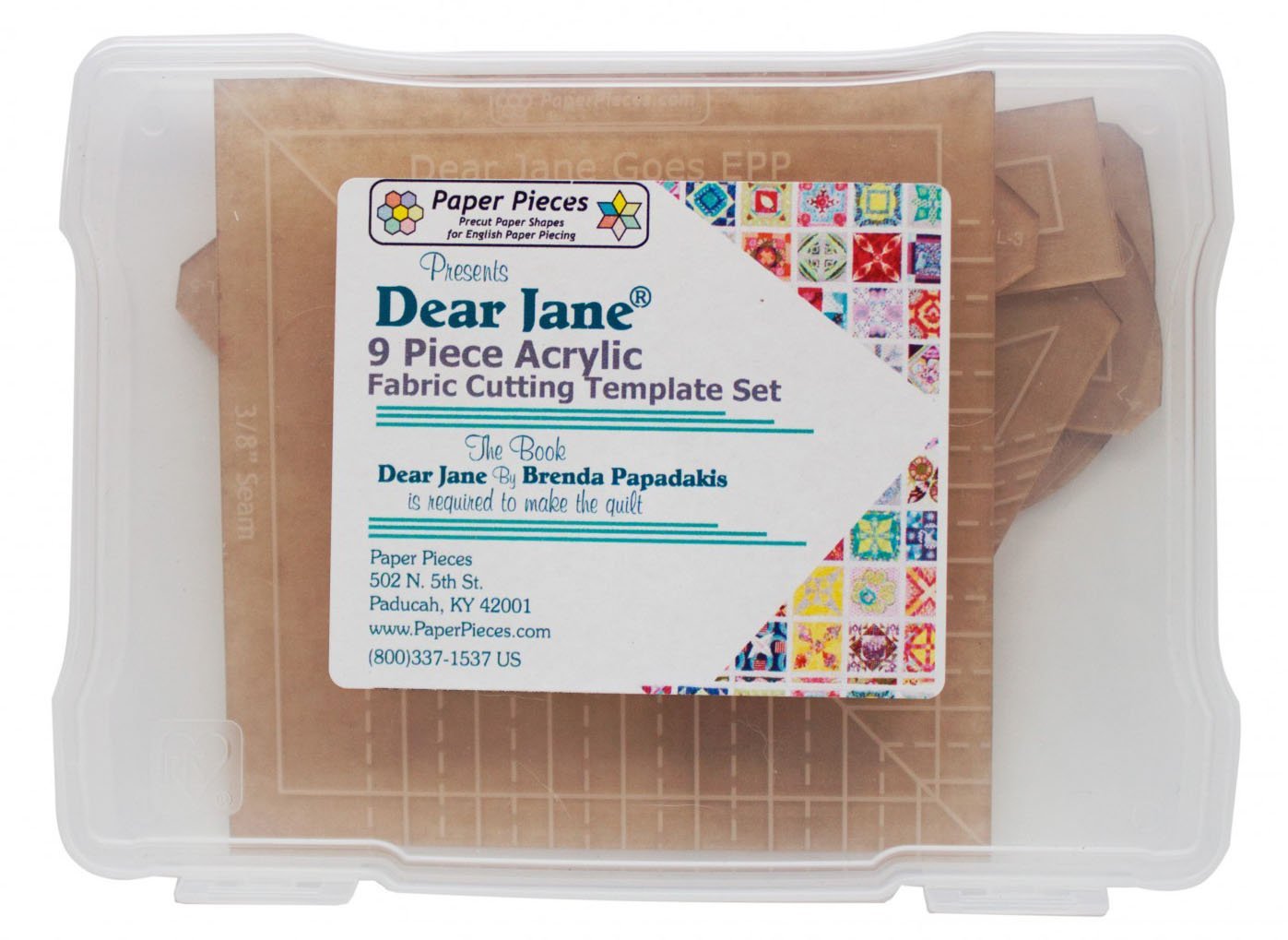 Dear Jane 9 Piece Template Set