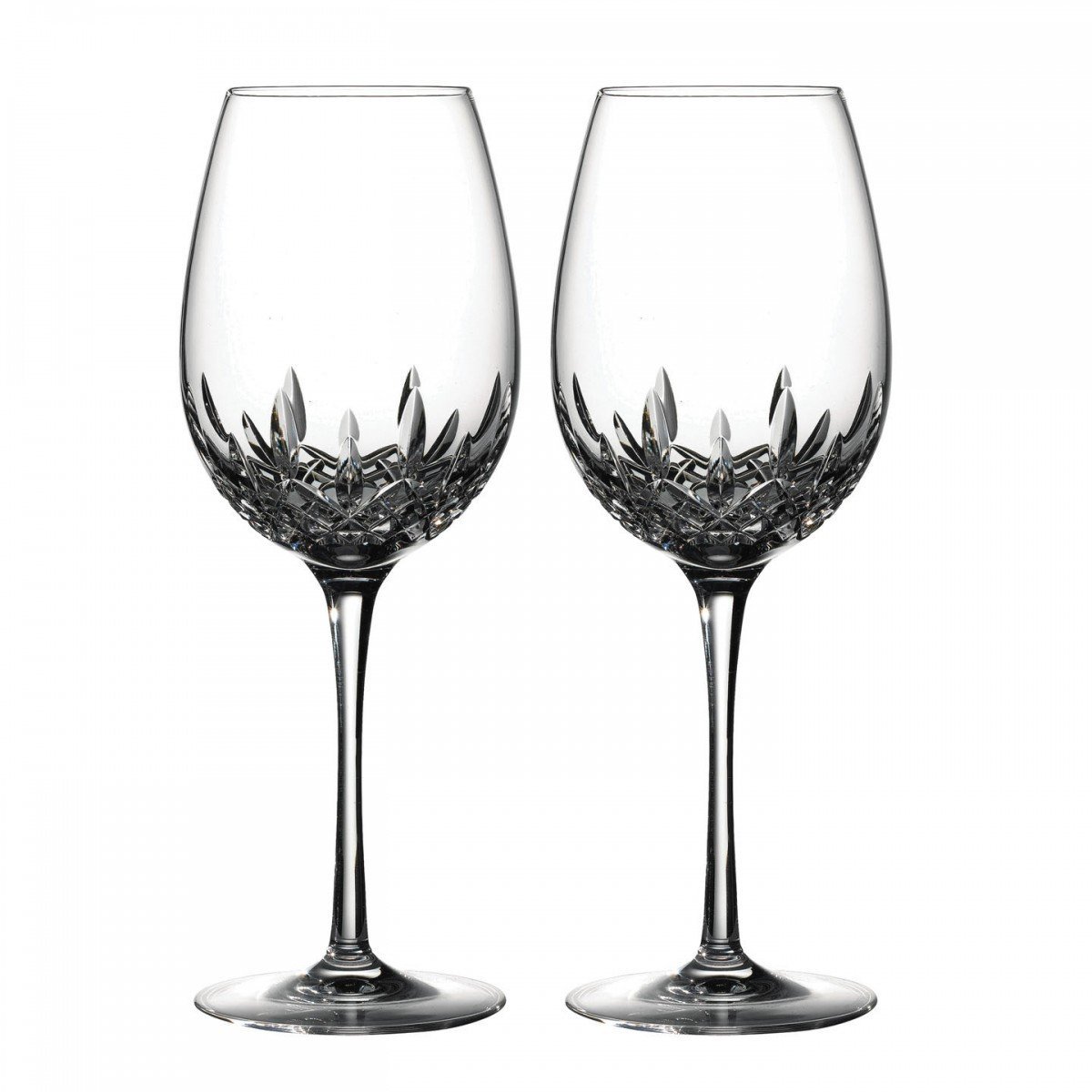 Waterford Lismore Essence Crystal Goblet, Set of 2