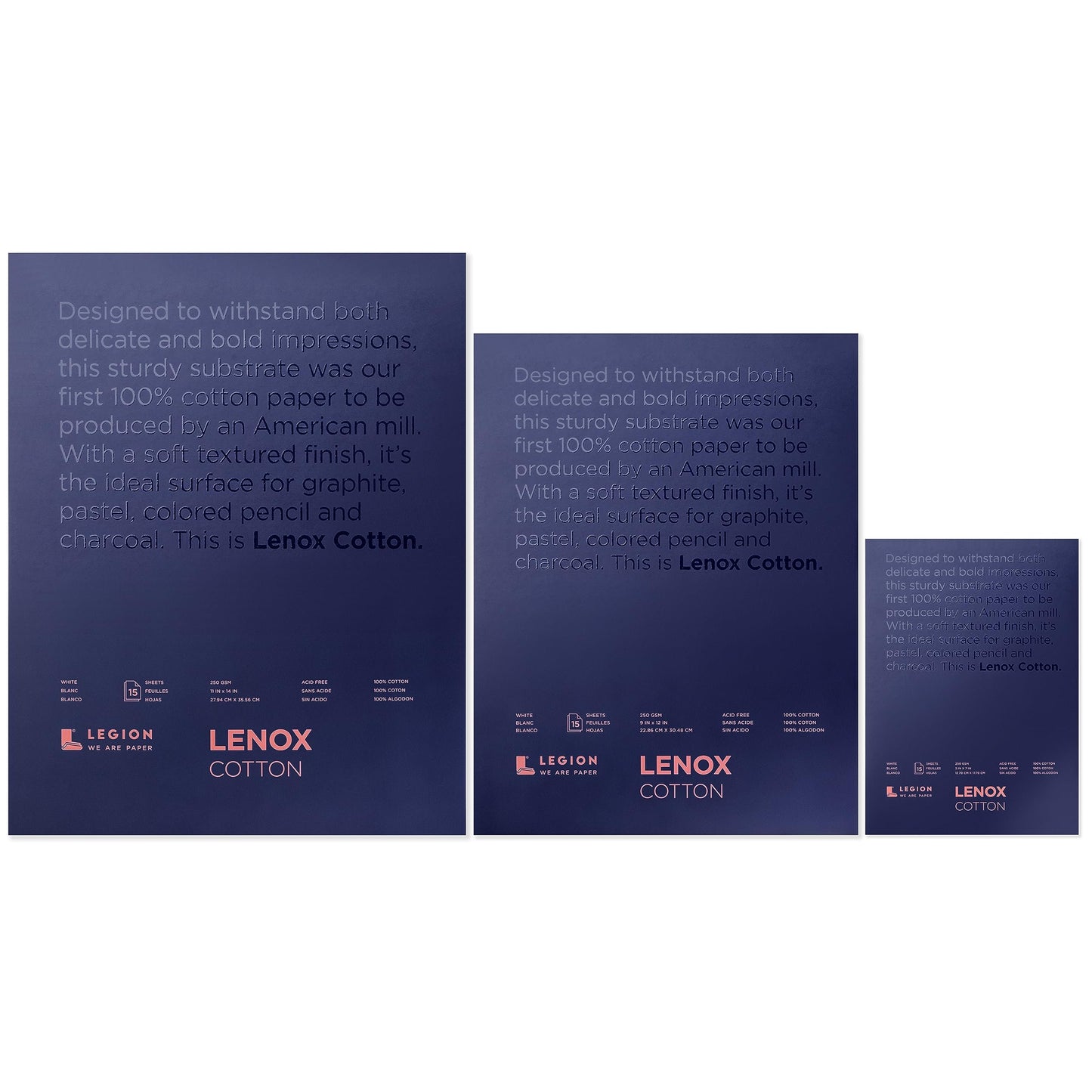 Lenox Paper Pad 9"X12" 15 Sheets/Pkg