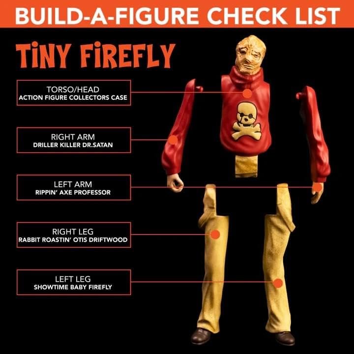 Trick Or Treat Studios House of 1000 Corpses 5 Inch Action Figure | Showtime Baby Firefly