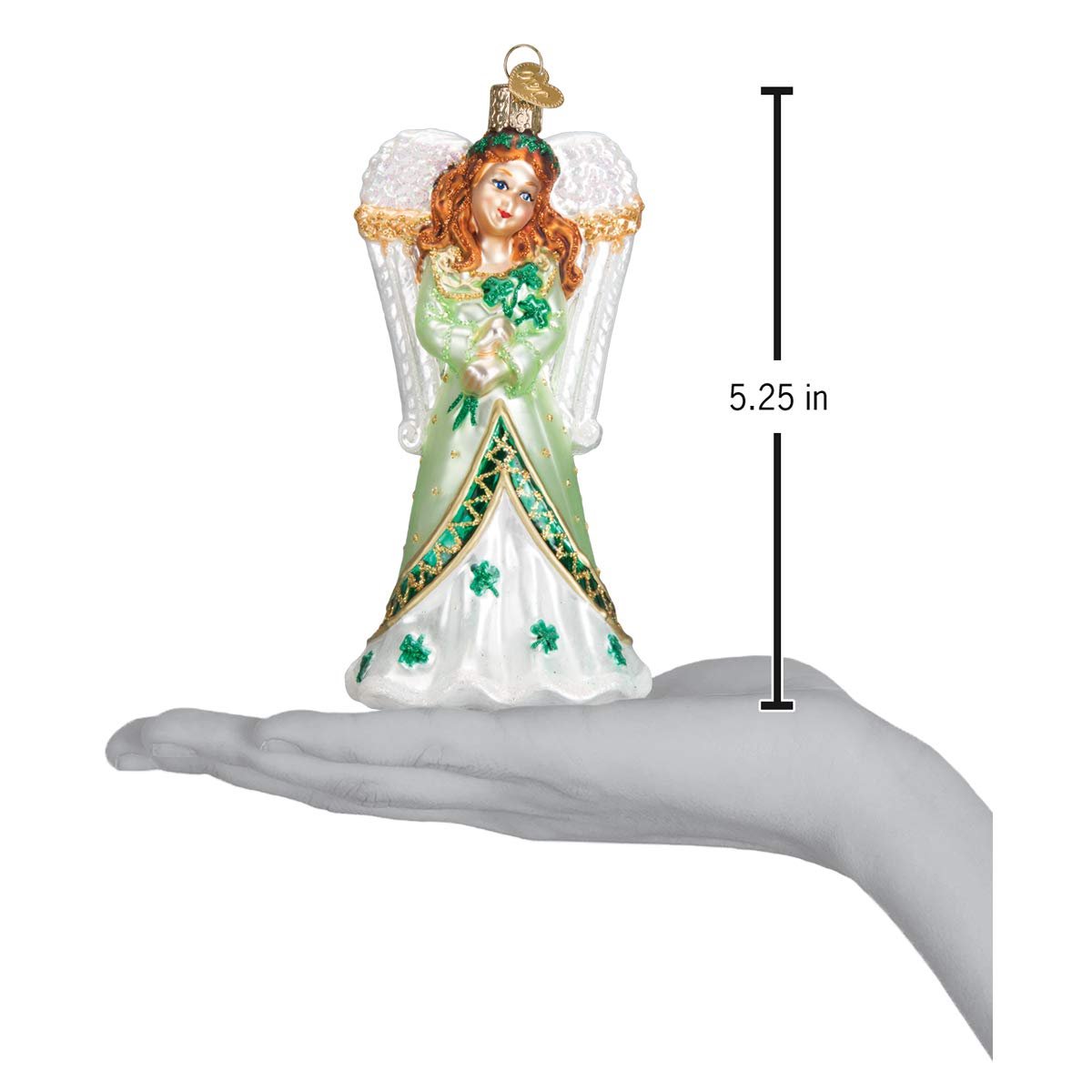 Old World Christmas Ornaments: Angel Collection Glass Blown Ornaments for Christmas Tree