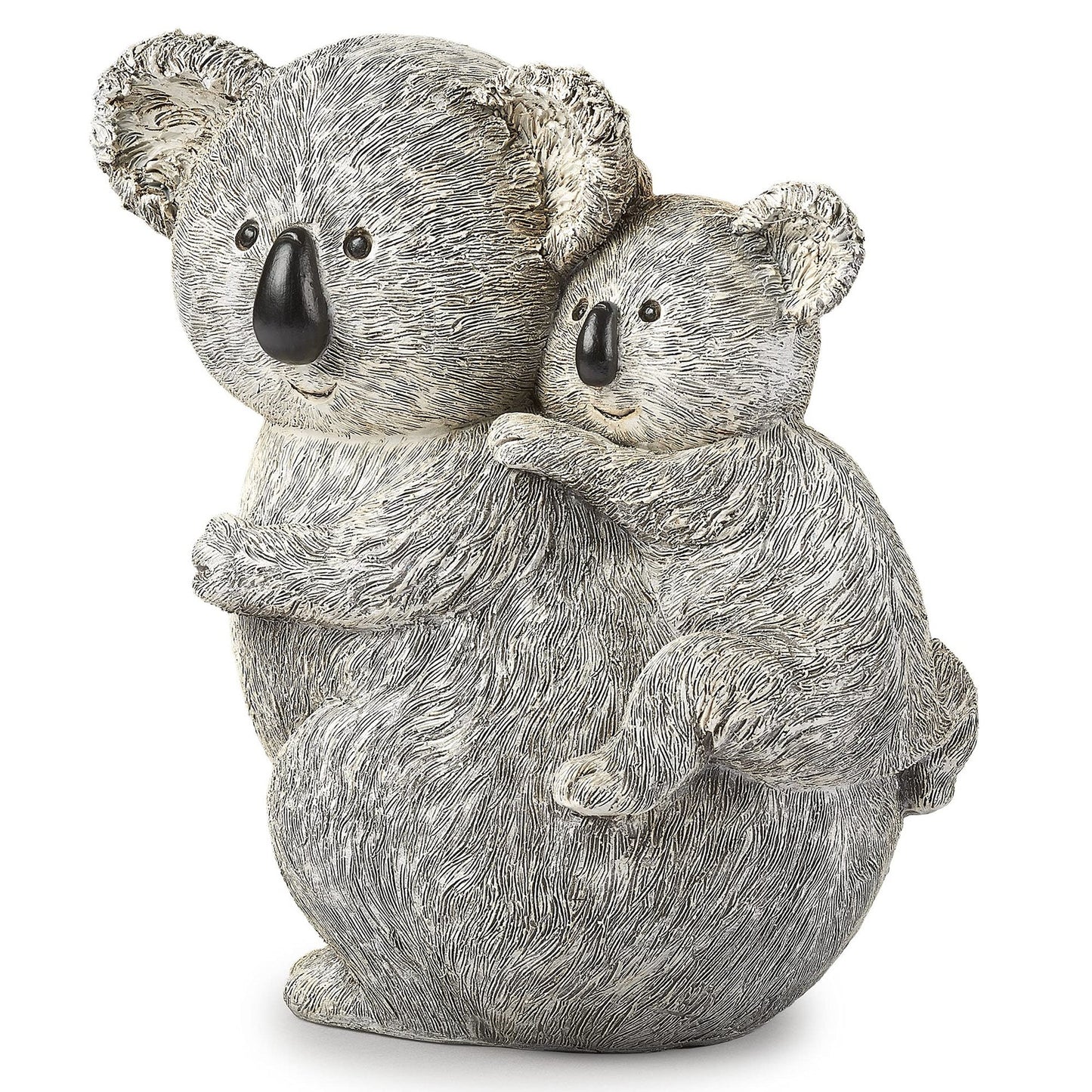 Roman Giftware Inc., Pudgy Pals Collection, Koala and Baby Statue, 8.5" H,Decorative, Garden Gift, Home Outdoor Decor