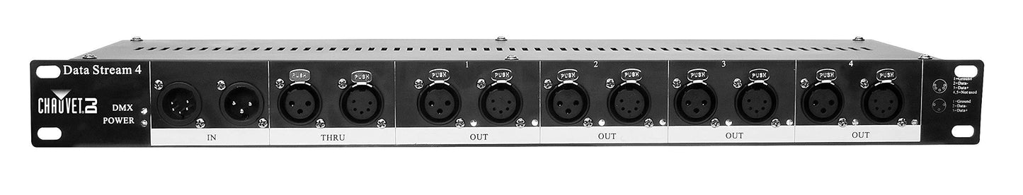 CHAUVET DJ DMX 4 in 4 Out Splitter