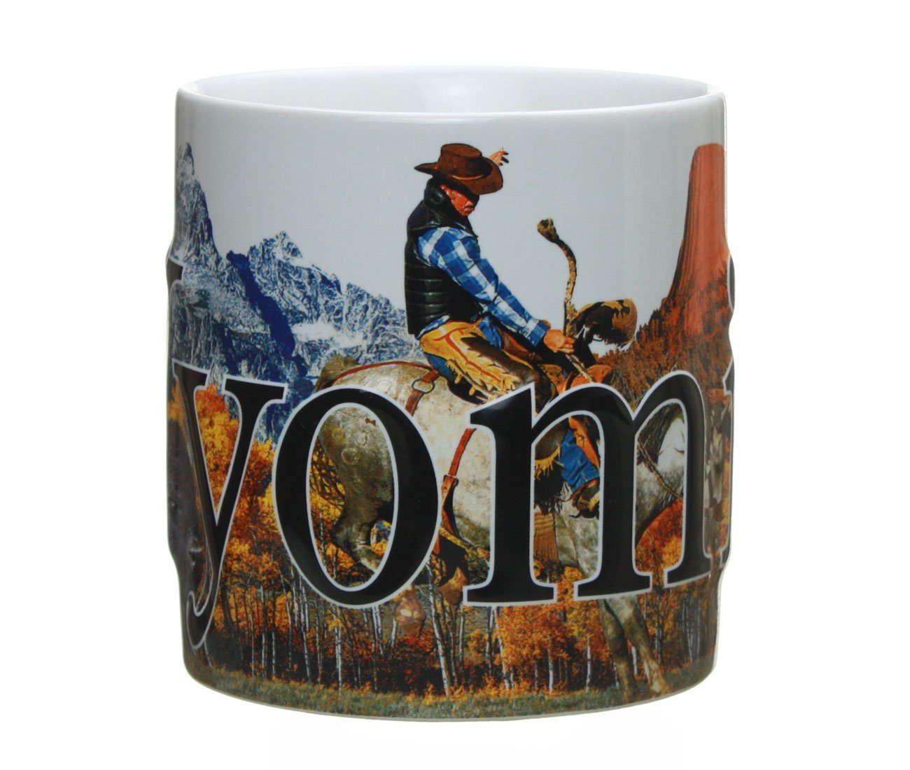 Wyoming - ONE 18 oz. Coffee Mug